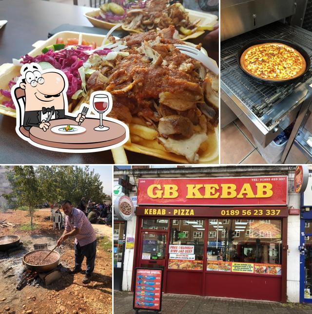 Meals at GB Kebab