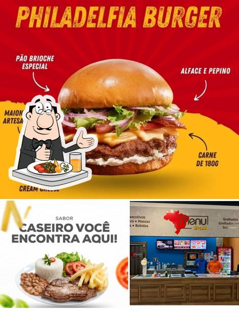 O Menu Brasil se destaca pelo comida e interior