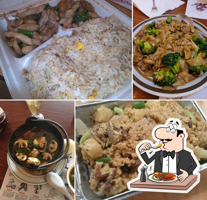Meals at Thai Taste Restaurant