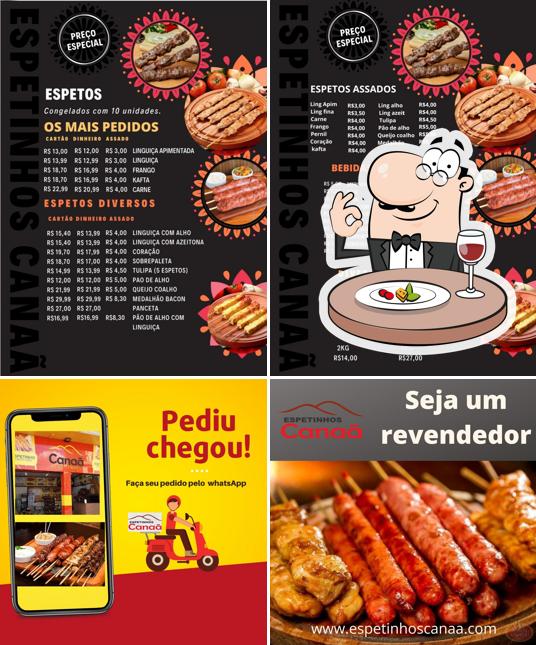 Comida em Espetinhos Canaã