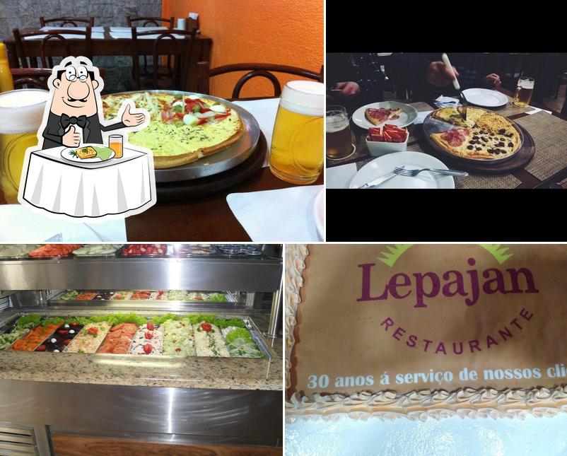 Comida em Restaurante Lepajan