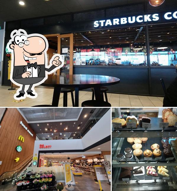 Découvrez l'intérieur de Starbucks Coffee Aire de Berchem