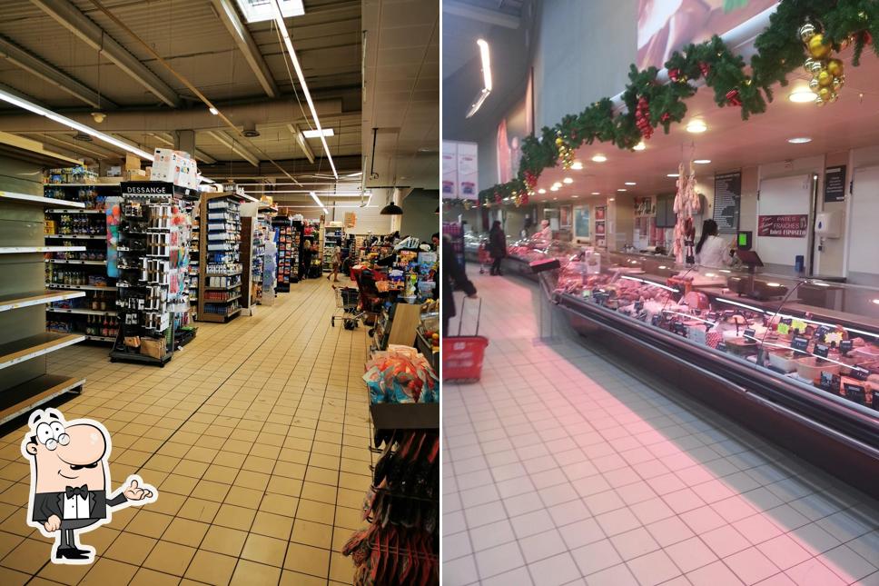 Installez-vous à l'une des tables de Intermarché SUPER Gardanne