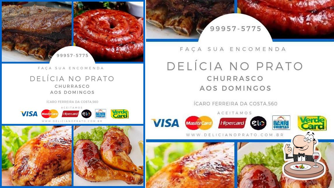 Comida em Delícias no Prato Delivery