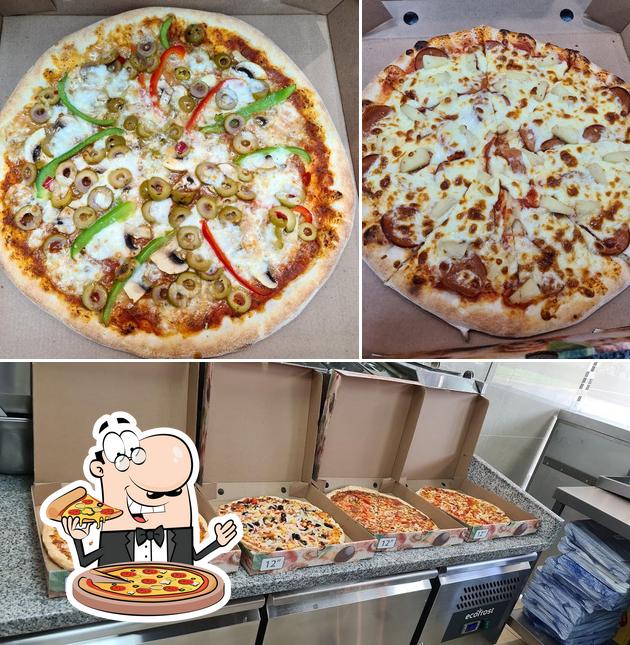Try out pizza at Roma Takeaway