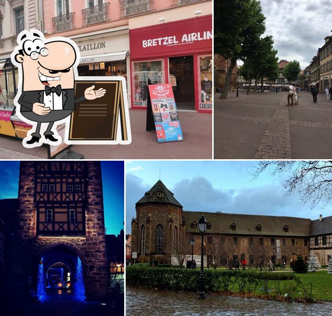 L'extérieur de Poulaillon Colmar rue des Clefs