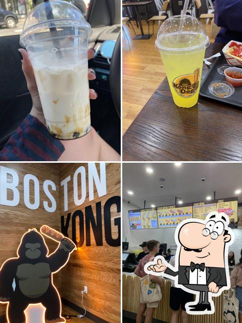 Las imágenes de interior y bebida en KongDog Korean Restaurant / Kong Pocha 분식/포차