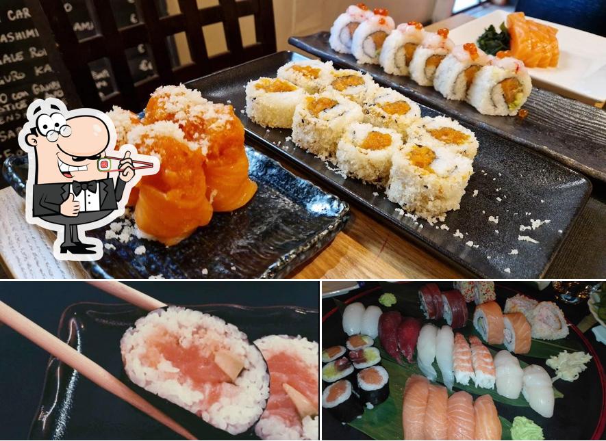 Prova le varie opzioni di sushi