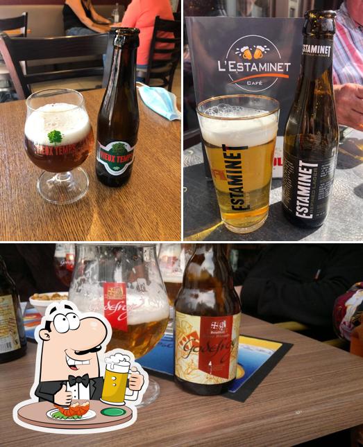 Profitez une pinte de bière blonde ou brune