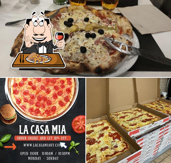 Commandez des pizzas à La Casa Mia