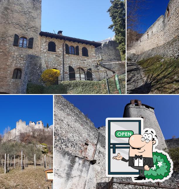 L'extérieur est une importante caractéristique de Locanda al castello