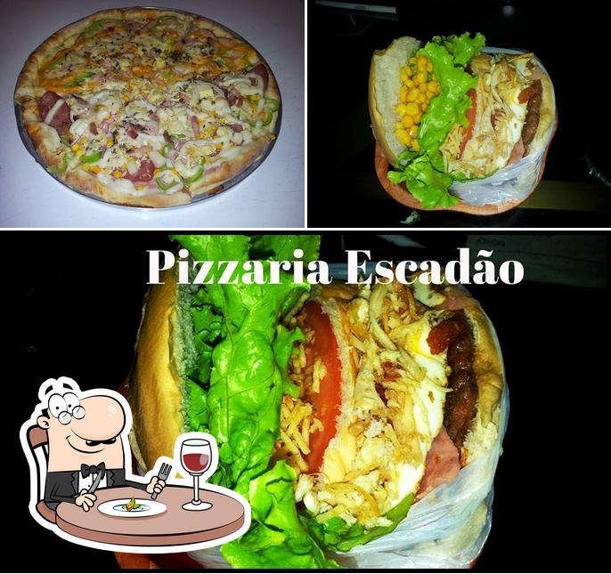 Comida em Escadão Pizza