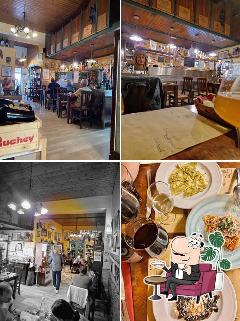 Gli interni di À Putia - Enoteca e Cucina