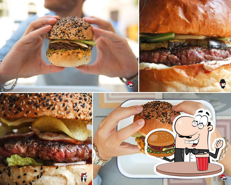Prenditi un hamburger a Supersantos Burger