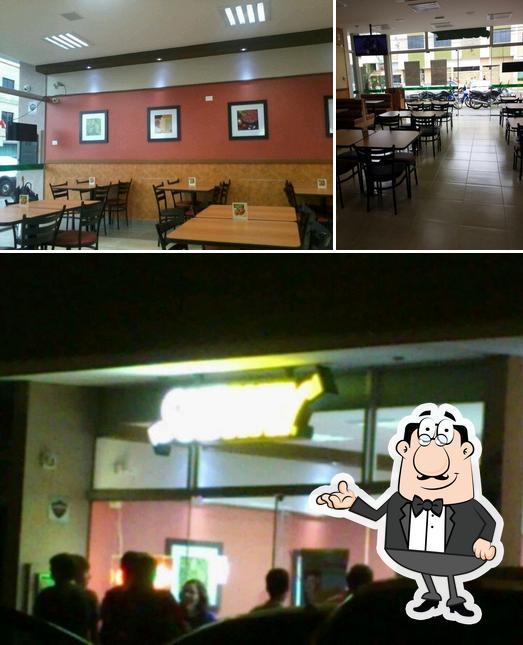 Veja imagens do interior do Subway