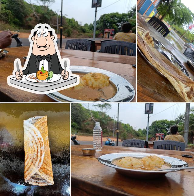 Meals at Vanakkam Goa Cafe