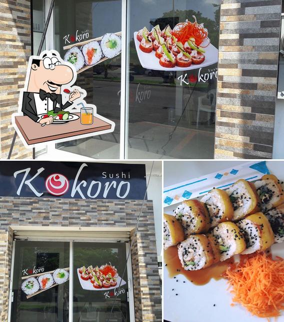 Meals at Kokoro Sushi