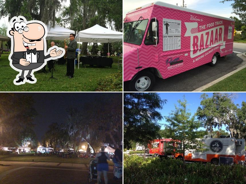 Look at this image of Food Truck Bazaar