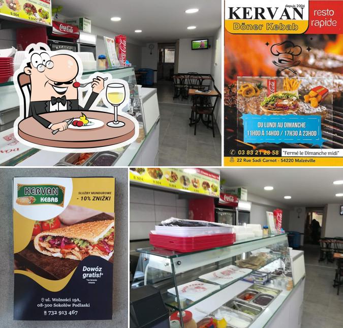 Nourriture à Kervan Kebab