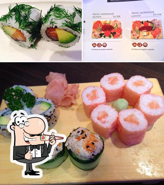 Sushi rolls are served at Japonais Sushi Nagoya
