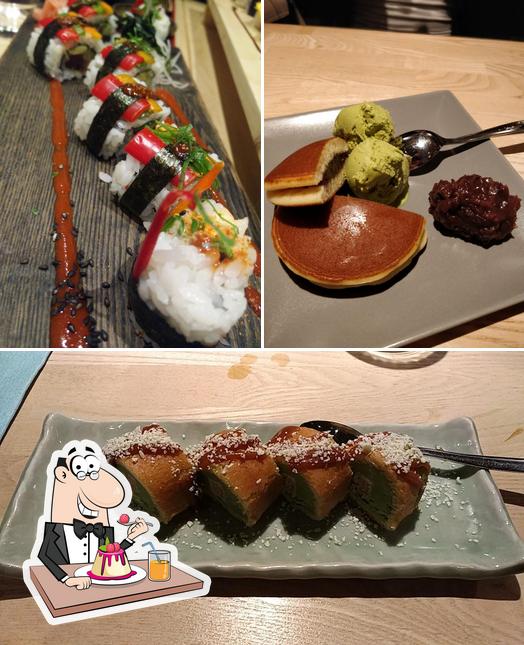 "Samma sushi Restaurant" представляет гостям разнообразный выбор десертов