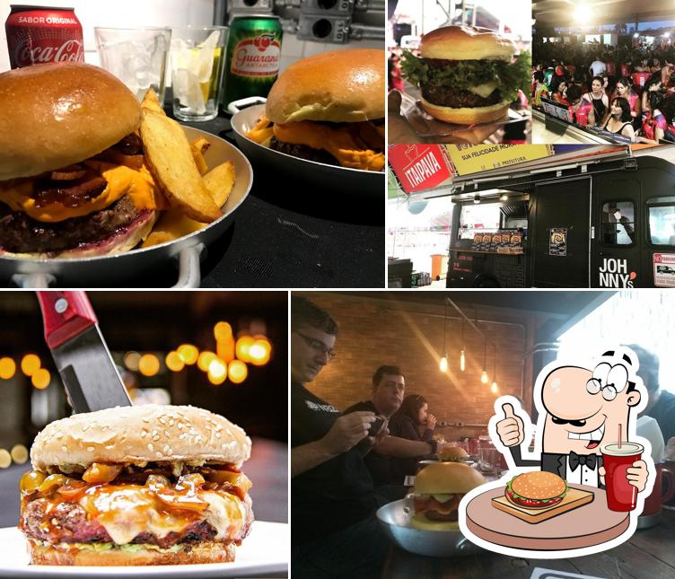Os hambúrgueres do Johnny's Taste Burger irão satisfazer uma variedade de gostos