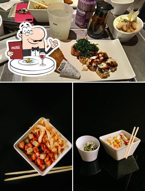 Meals at Koni Copacabana: Restaurante de Comida Japonesa, Kompletos, Sushi, Sashimi, Yakisoba, Pokes