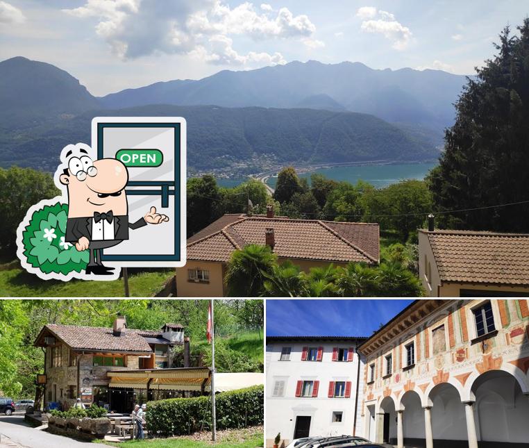 Gli esterni di Grotto Pan Perdü