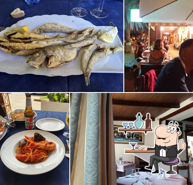 Siediti a un tavolo di Ristorante Bar Caffetteria Acquario