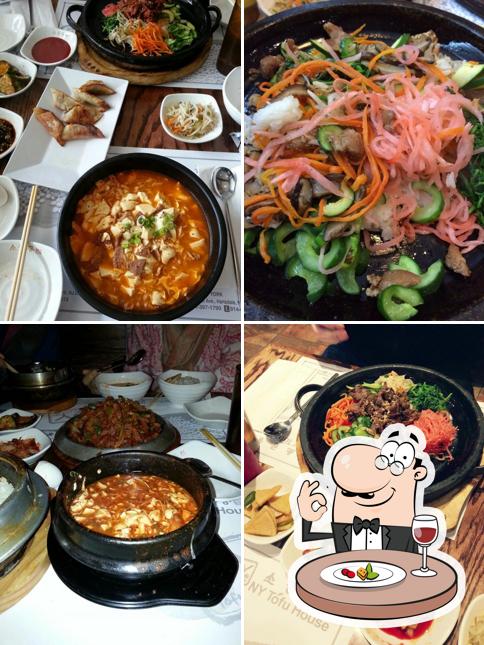 Food at SGD DUBU SO GONG DONG TOFU & KOREAN BBQ