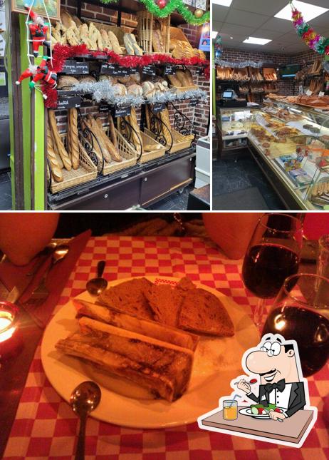 L’image de la nourriture et table à manger concernant boulangerie pâtisserie menilmontant