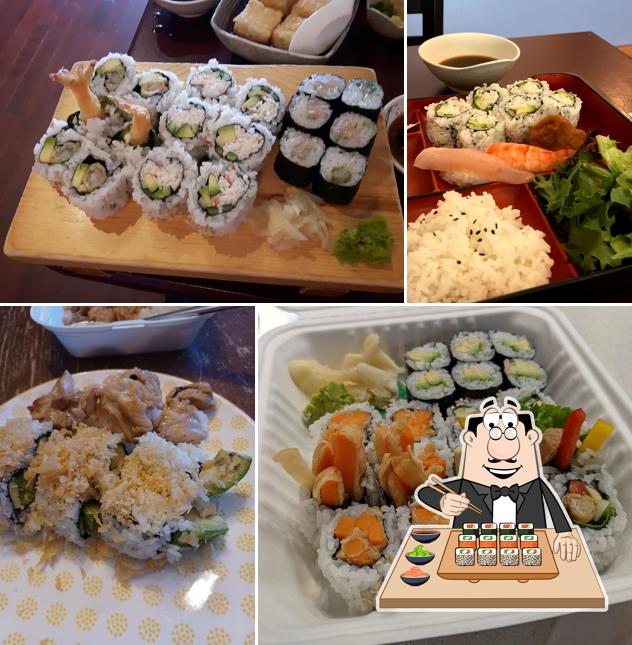 A Mahoroba Japanese Restaurant, vous pouvez essayer des sushis