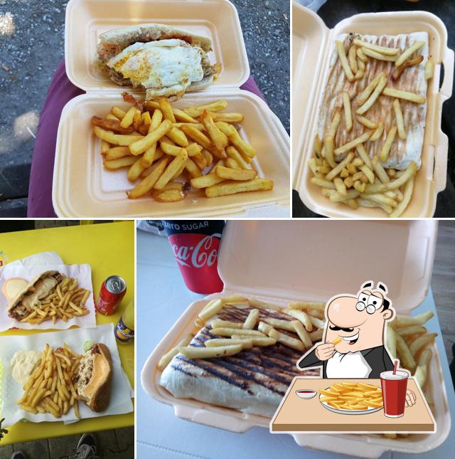 Dégustez des frites à MH food