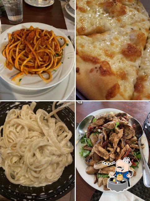 Food at Positano Restaurant and pizzeria