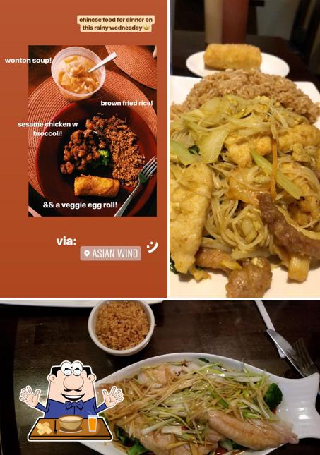 Food at Asian Wind