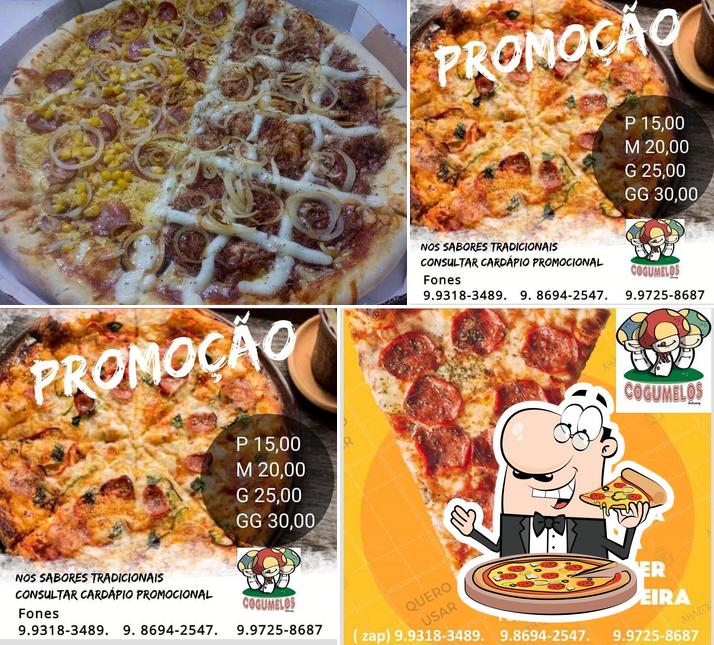 Peça pizza no Cogumelos Pizzaria delivery