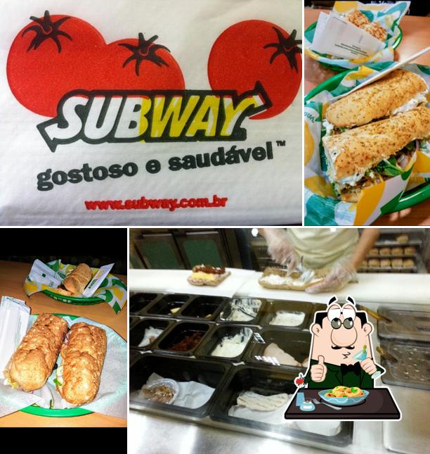 Comida em Subway