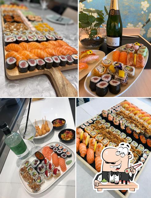 Prenez de nombreuses options de sushi