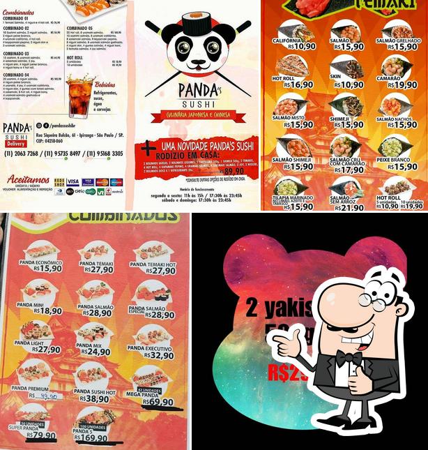 See the pic of Panda’s Sushi