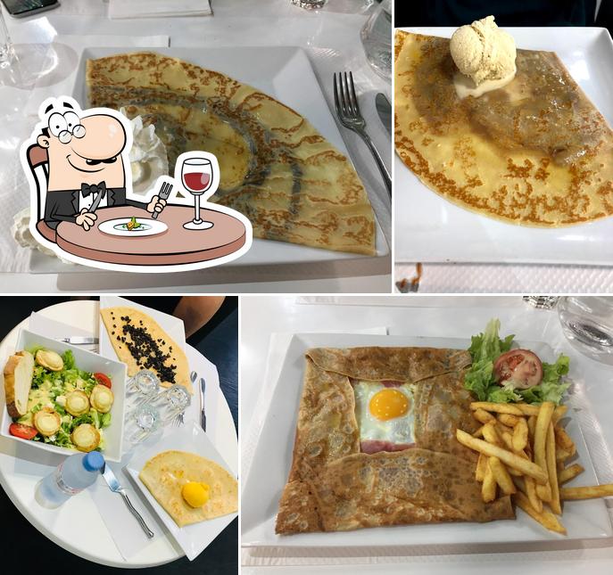 Comida en SUCRE SALE CREPERIE EPINAY