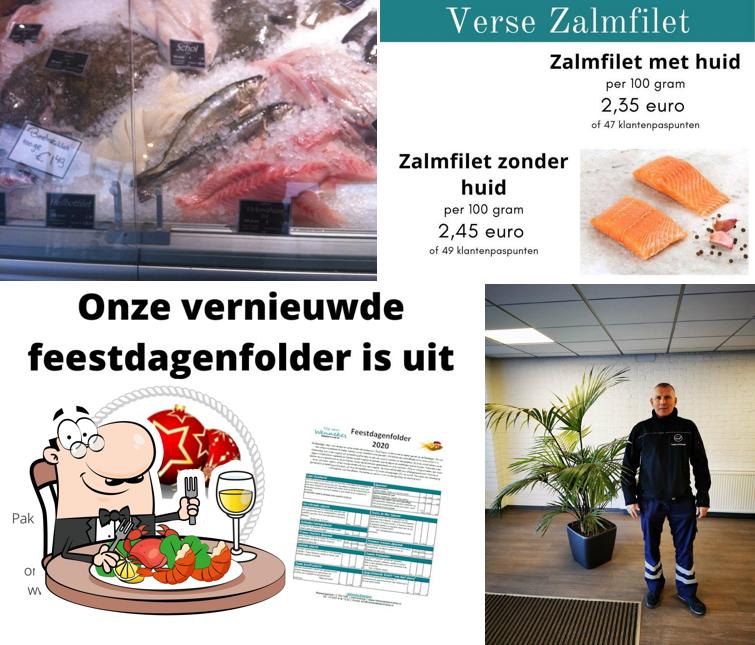 Probiert Meeresfrüchte bei Vishandel Wennekes