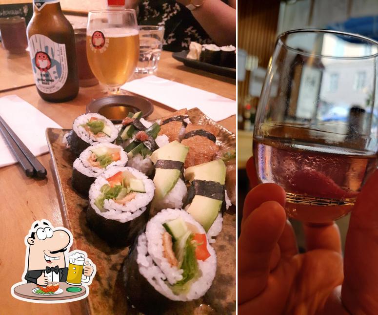 "Zen Sushi - sushi & sake" предоставляет гостям широкий выбор сортов пива