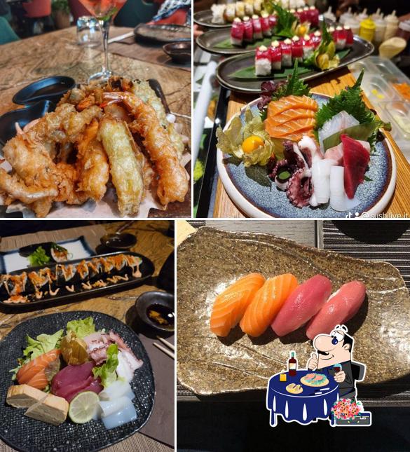 Sashimi al SushiLive