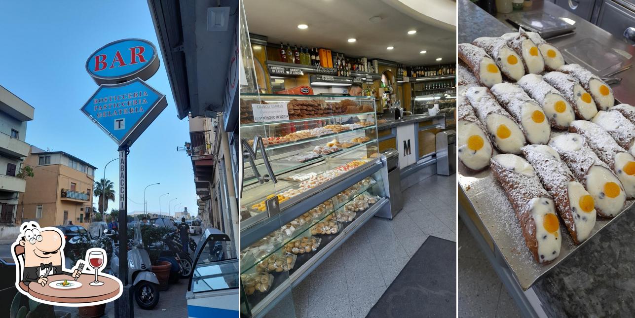 Cibo al Bar Messina...rosticceria...pasticceria...gelateria