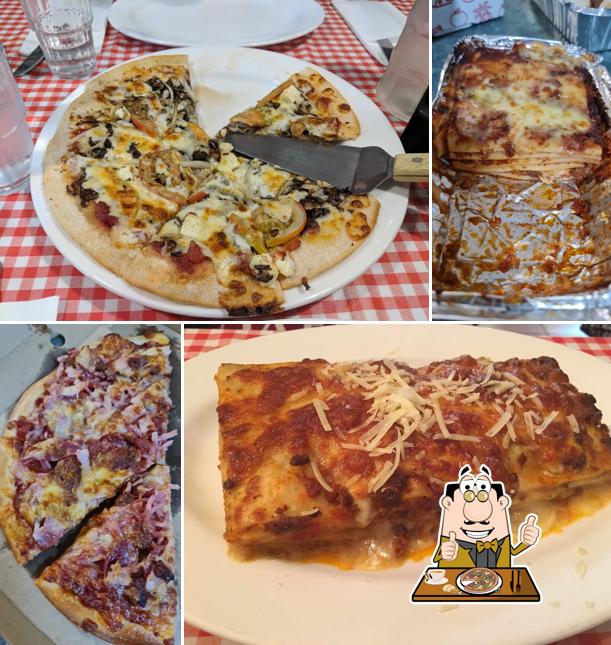 Try out pizza at Michael's Pizza