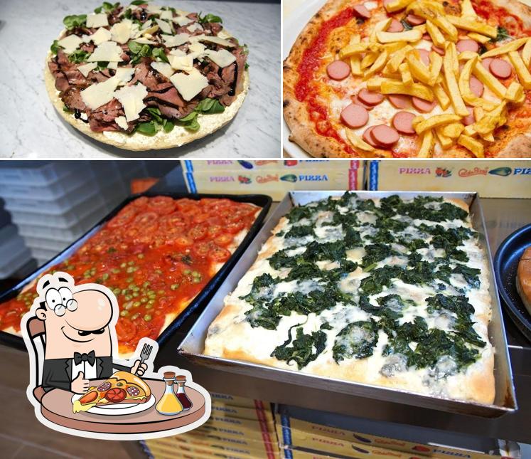 A Pizzeria Al Foro, puoi provare una bella pizza