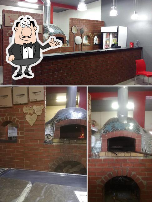 L'intérieur de Mi Familia Halaal Pizzeria