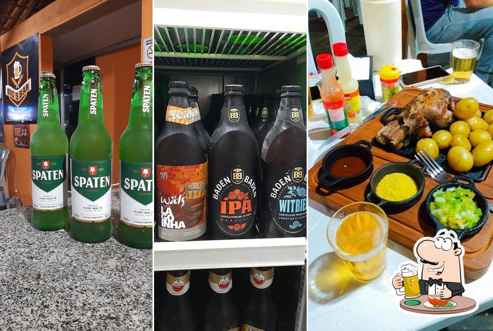 Peça um copo de cerveja leve ou escura