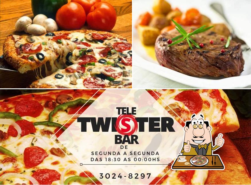 Experimente pizza no Twister Bar