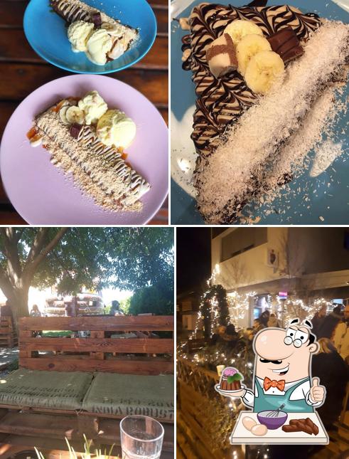 Garden Caffe offre un'ampia gamma di dessert